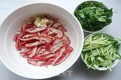Make ♪ And cold pig ears ♪ step 4