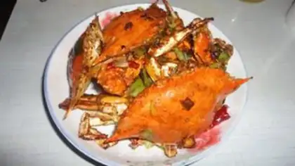 Make Spicy shuttle crabs step 3