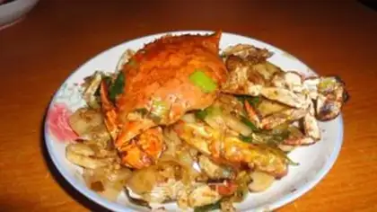 Make Spicy shuttle crabs step 5