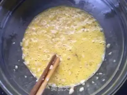 Make Apricot eggcake step 5