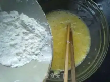 Make Apricot eggcake step 6