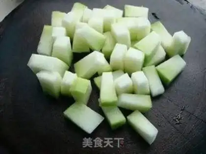 Make Green bean melon health soup step 3