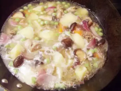 Make Curry potato chicken step 7