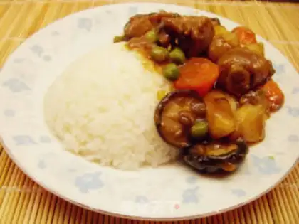 Make Curry potato chicken step 10