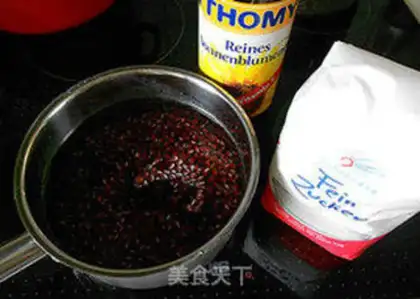 Make Homemade red bean sand step 0