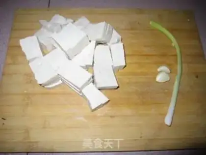 Make Soy sauce tofu step 0