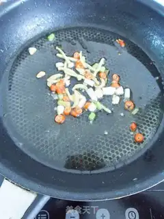 Make Spicy rice with fish step 8