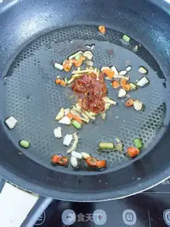 Make Spicy rice with fish step 9