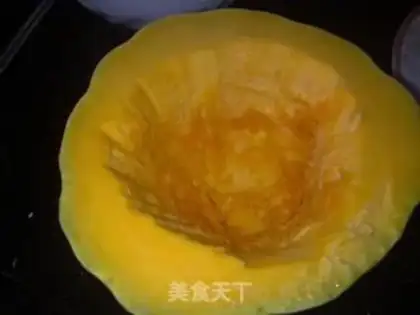 Make Pumpkin steamed chicken step 4