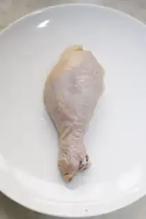 Make Burn the chicken leg step 0