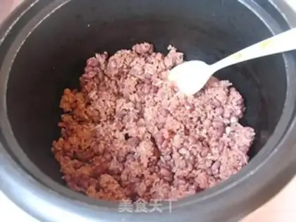 Make Red bean rice step 5