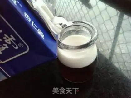 Make Coconut juice black gallon pudding step 3