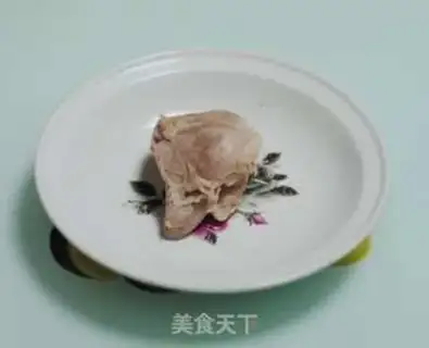 Make Garlic white meat step 1