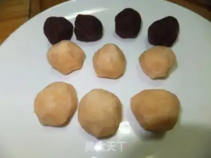 Make Rice grapes step 0