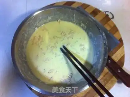 Make Egg pancakes step 4