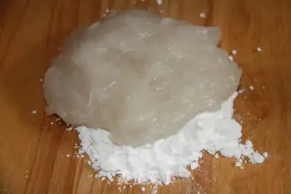 Make Emerald crystal dumplings step 6