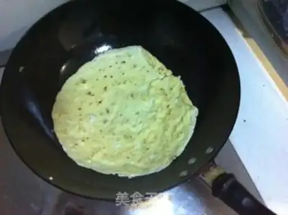 Make Egg pancakes step 6