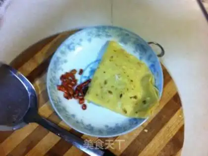 Make Egg pancakes step 7