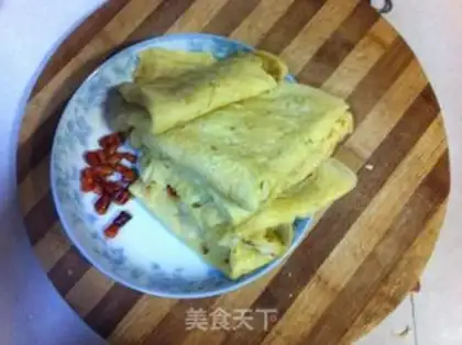 Make Egg pancakes step 8