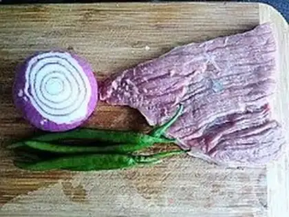 Make Onion pepper willows step 0