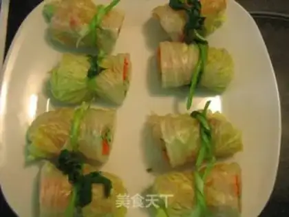 Make A nice white roll step 14