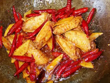 Make Ginger chicken wings step 7
