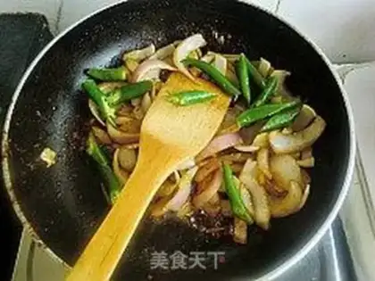 Make Onion pepper willows step 14