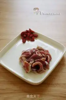 Make Chicken kidney porridge step 1