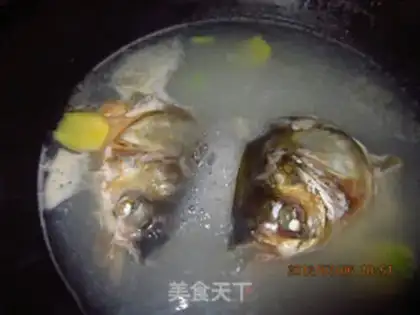 Make Fish head tofu soup step 4