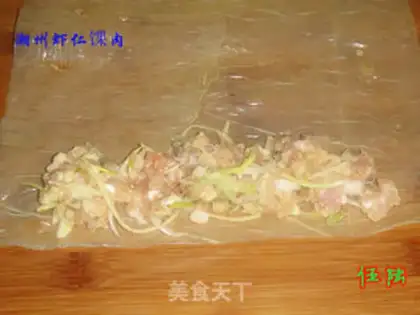 Make Chiuzhou shrimp meat step 4