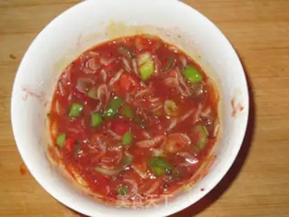 Make Shrimp eggs step 2