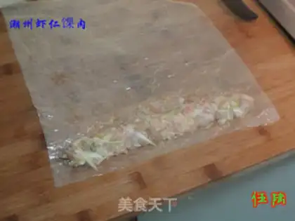 Make Chiuzhou shrimp meat step 5