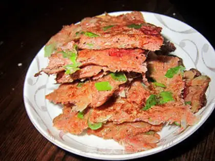 Make Shrimp eggs step 5