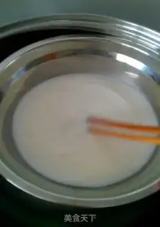 Make Caramel pudding step 1