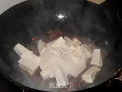 Make Duck blood tofu step 3