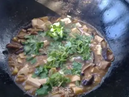 Make Tofu with mushrooms step 4