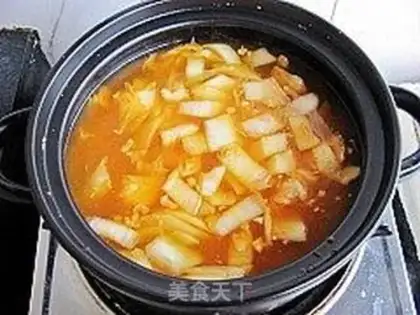 Make Korean army soup step 7