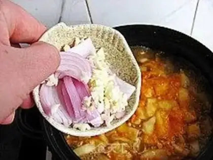 Make Korean army soup step 8