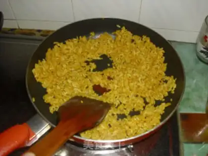 Make Gold fried rice step 8