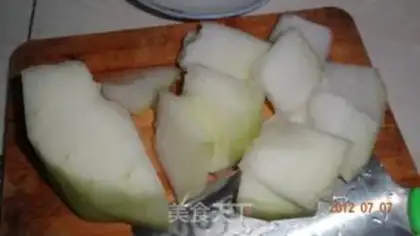 Make Red-hot melons step 2