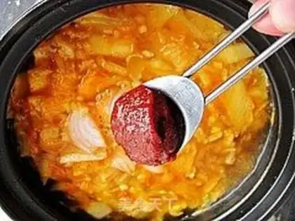 Make Korean army soup step 11