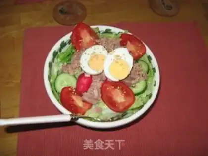Make Swallow fish salad step 5