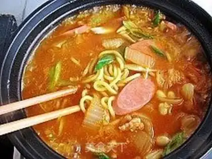 Make Korean army soup step 16