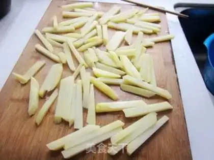 Make McFly fries step 1