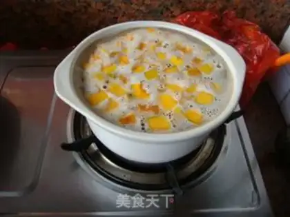 Make Pumpkin porridge step 3