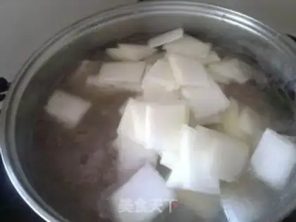 Make ♪ Toad bean soup ♪ step 7
