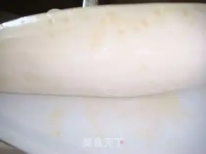 Make The radish is good step 0