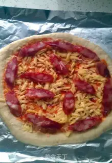 Make Sausage dry pizza step 12