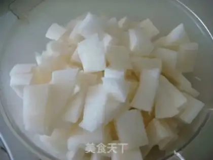 Make The radish is good step 1