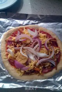 Make Sausage dry pizza step 14